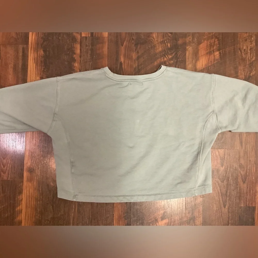J Crew University Cropped Sweatshirt Sz XS
